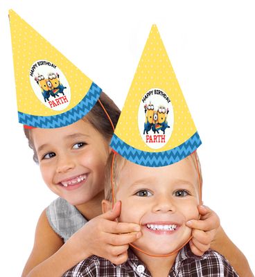 Minion Party Caps / Hats (10 Pcs)