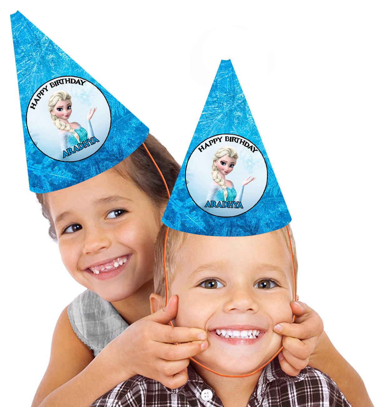 Frozen Elsa Party Caps/Hats (10 Pcs)