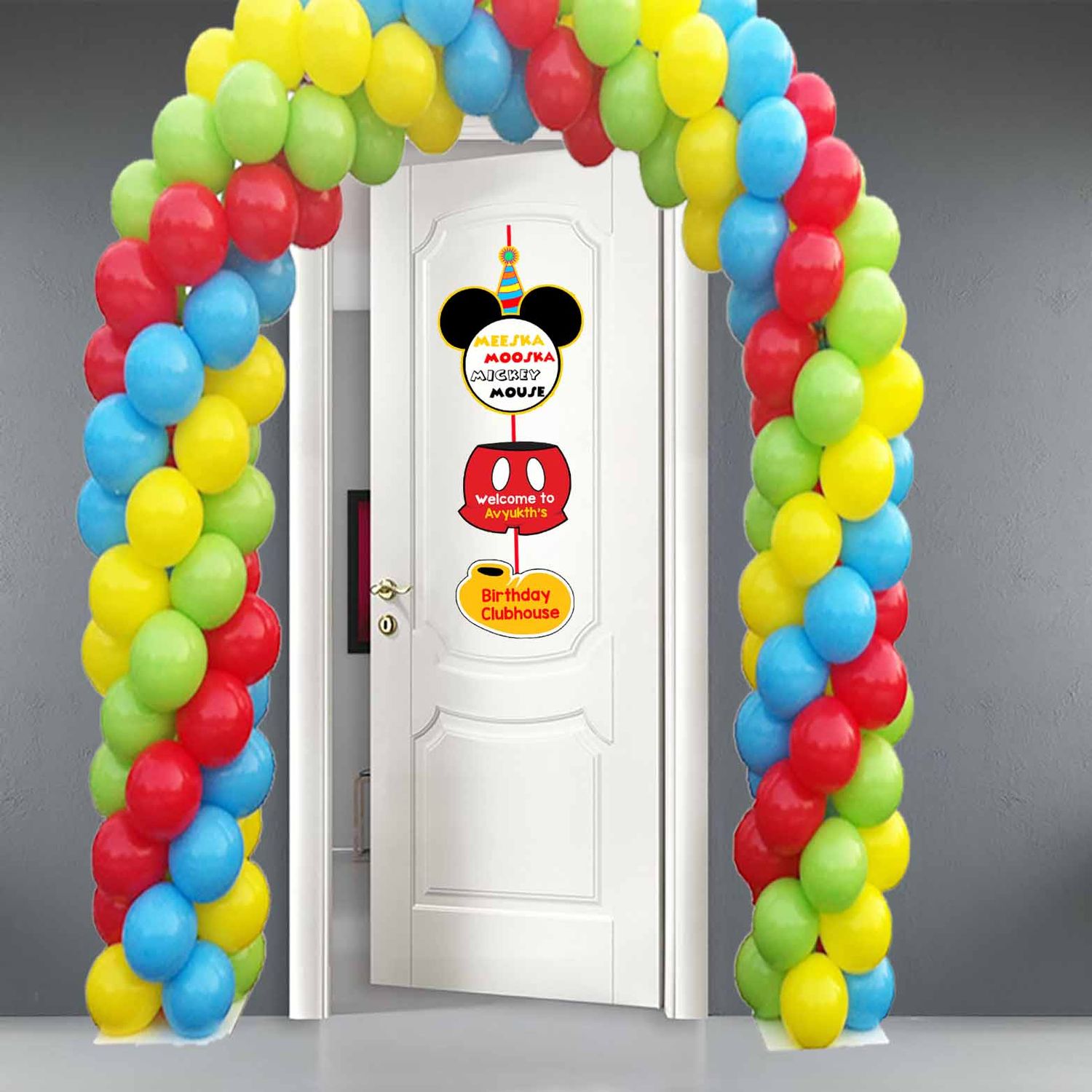 Micky Mouse Door/Welcome Banner (3ft)