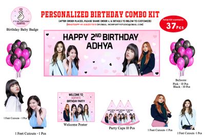 Black Pink Theme - Combo Kit 37Pcs #1