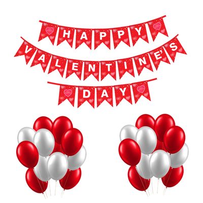 Valentine&#39;s Day Theme - Combo Kit 21 Pcs (Non Personalized)