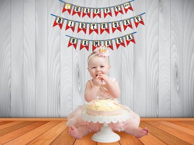 Car Bunting Banner With Name
