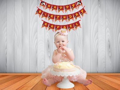 Mickey Mouse Bunting Banner with Name