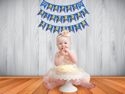 Paw Patrol Bunting Banner with Name