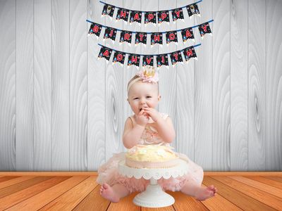 Space - Bunting Banner with Name