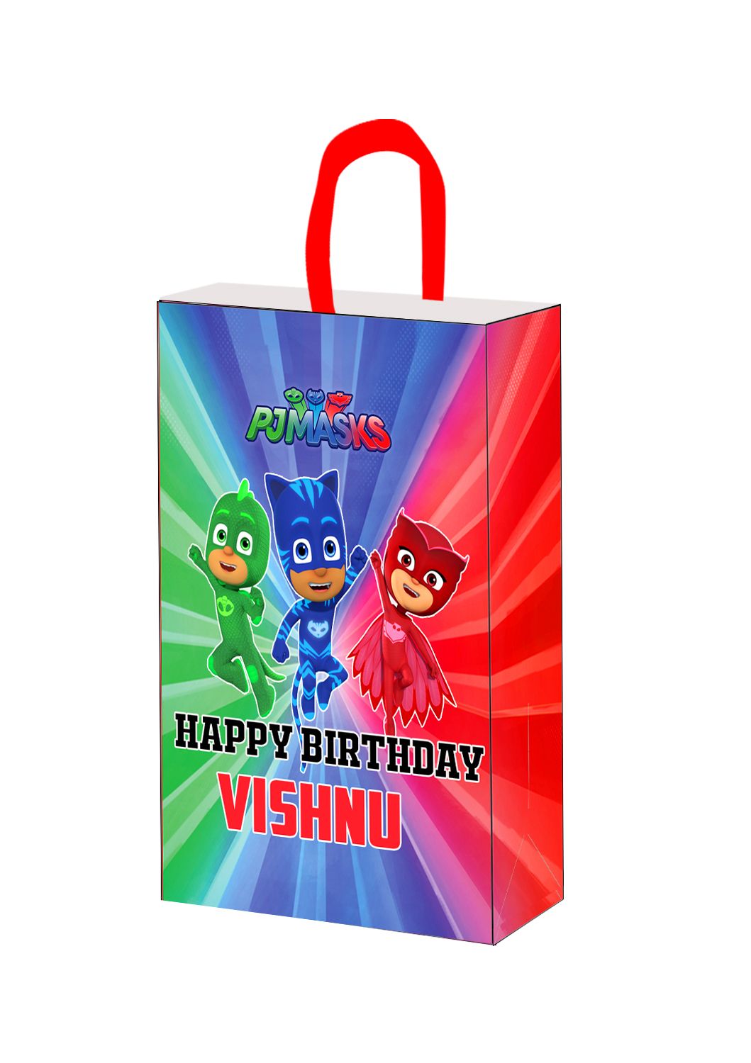 PJ Mask Gift Bag - Medium (10 Pcs)
