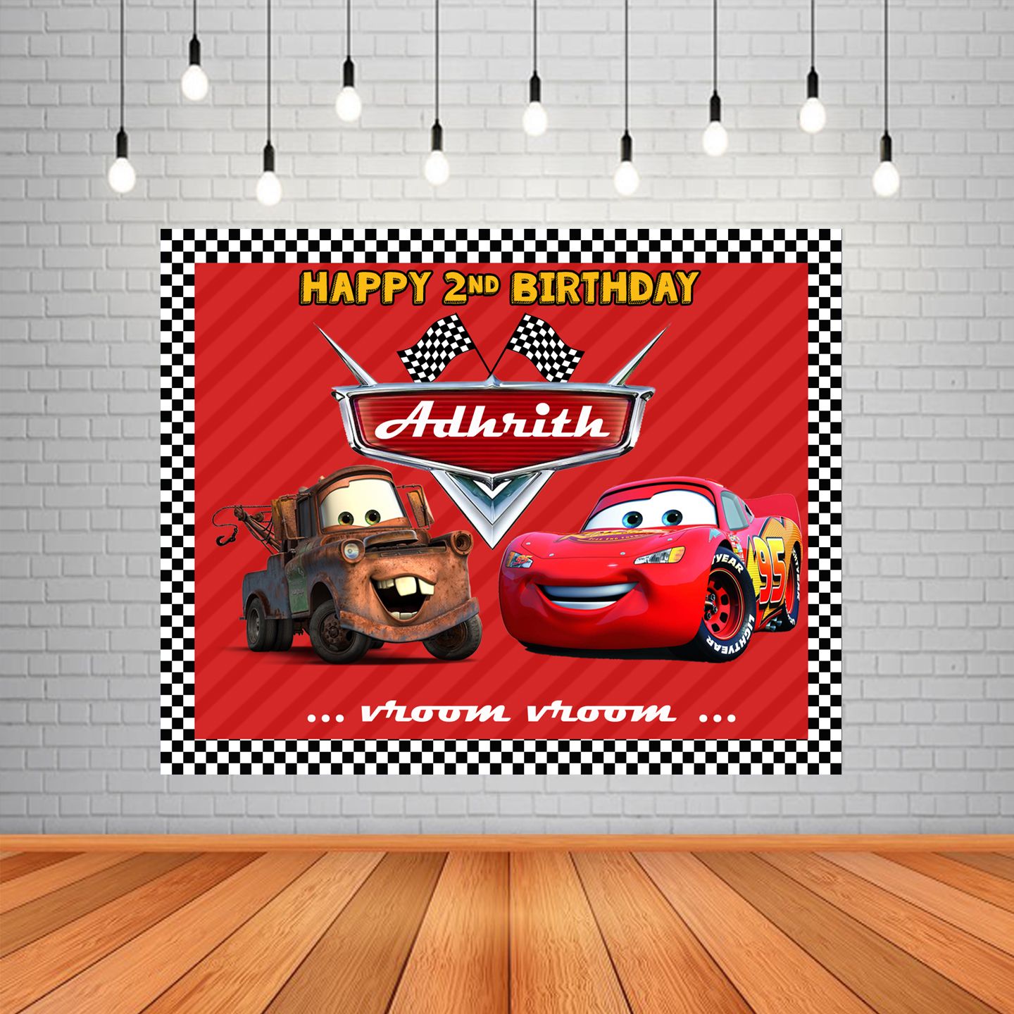 Car Backdrop / Background Banner #2 (4ft x 5ft)