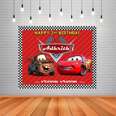 Car Backdrop / Background Banner #2 (4ft x 5ft)