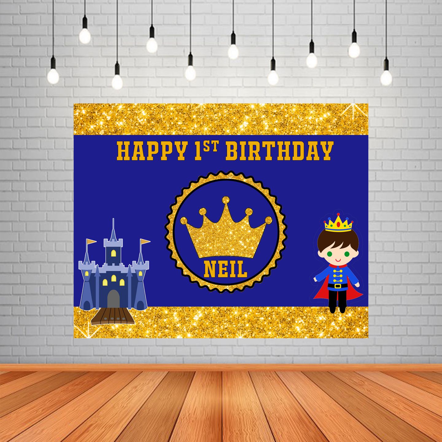 Royal Prince Background Banner #2 (4ft x 5ft)