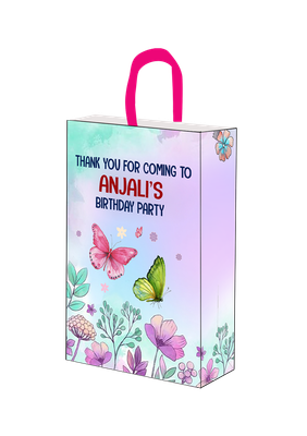 Butterfly Theme - Gift Bag Medium (10 Pcs)