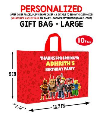 ROBLOX LARGE BAGS 10PCS