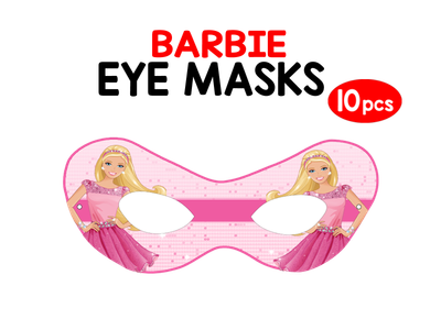 Barbie Theme Eyemasks (10 Pcs)