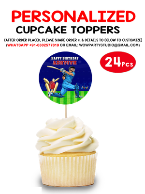 Cricket Cupcake Topper (24 Pcs)