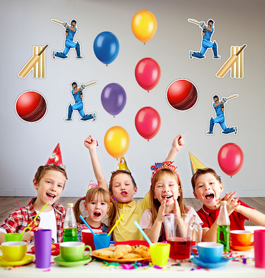 Cricket Cutouts (1ft) - 8 Pcs