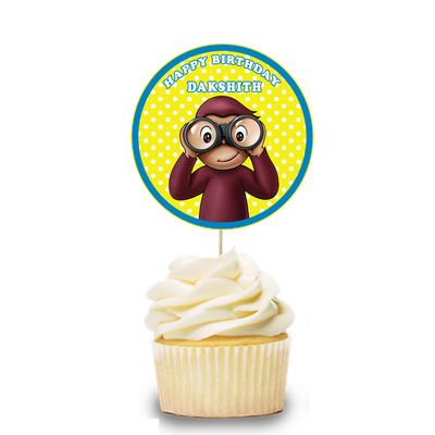George Cupcake Topper (24 Pcs)