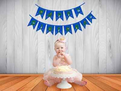 Cricket Theme - Bunting Banner (Non - Personalized)