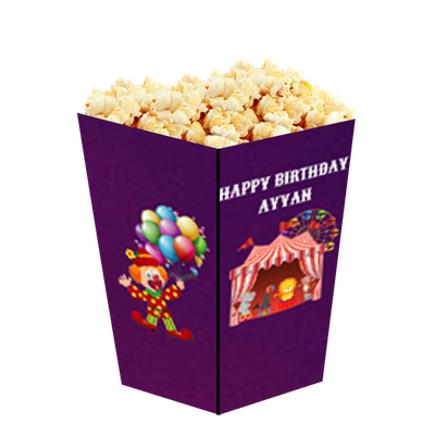Carnival - Popcorn Boxes (10 Pcs)