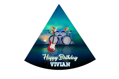 Music Theme Party Caps / Hats (10 Pcs) Music Theme Party Caps / Hats (10 Pcs)