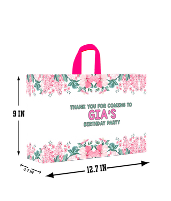 Floral Theme Bags Large(10pcs)