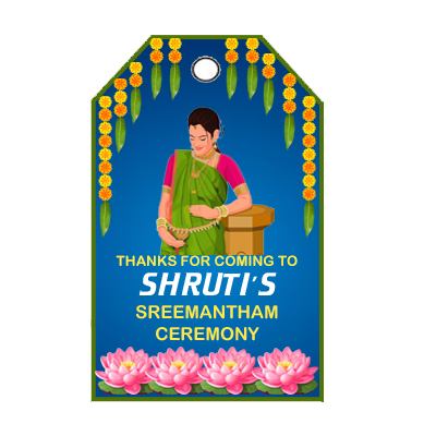 Baby Shower Theme Thank you Tags (24 Pcs)