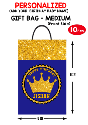 Royal Prince Gift Bag - Medium (10 Pcs)