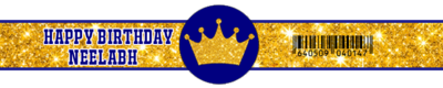 Royal Prince Wristbands (12 Pcs)