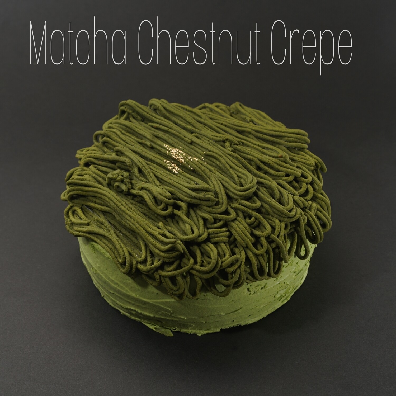 栗子抹茶千層/Matcha Chestnut Crepe