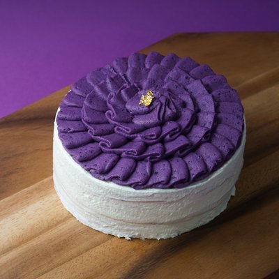 鹿兒島紫薯Parmesan 芝士千層蛋糕/Purple Potato Parmesan Crepe