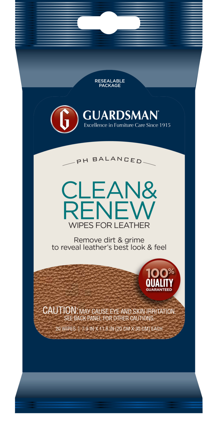Guardsman Leather Clean & Renew Wipes