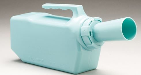 Male Urinal - Spill Proof