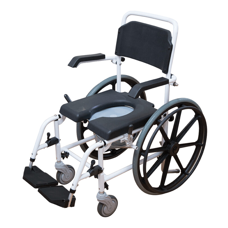 Aspire Community Shower Commode - 18&quot; Self Propelled