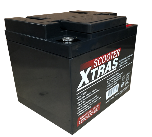 XT50G (12 Volt 50 Amp) Battery - Mobility Scooter or Wheelchair