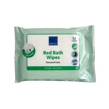 Abena Bed Bath Wipes (Single Packet of 8)
