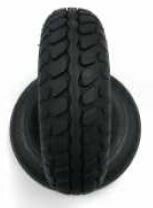 Flat Free Mobility Scooter Tyres, Tyre Size: 260mm x 85mm  (3.00 - 4), Colour: Black, Front/Rear Tyres: Front