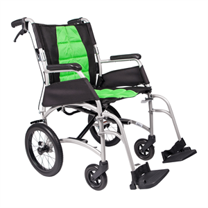 The Dash/Vida Folding Attendant Propelled Wheelchair