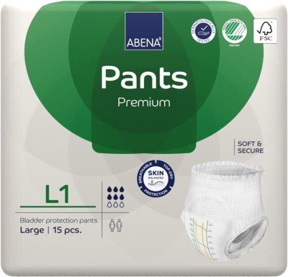 Abena Pants (Abri-Flex Premium) - Range of Sizes - Carton Buy