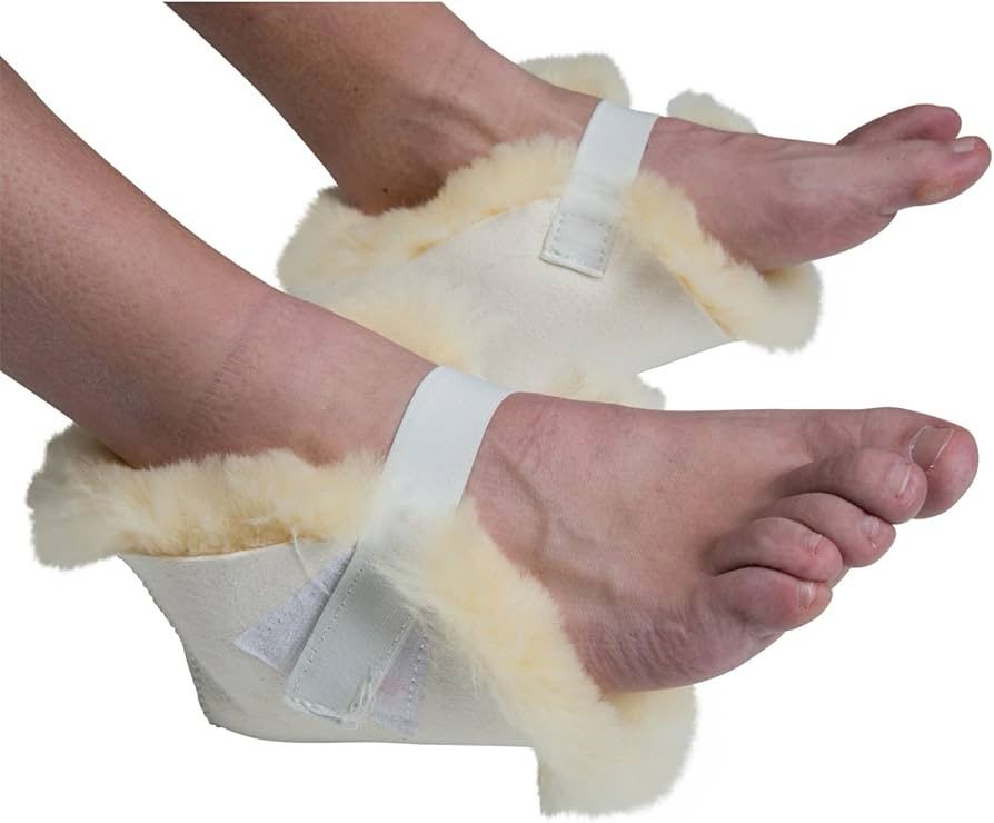Heel &amp; Elbow Protectors Pair - Lambs Wool