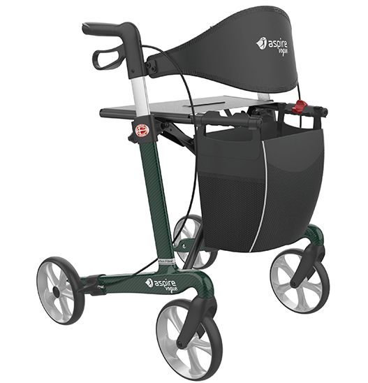 Aspire Vogue Carbon Fibre Super Lightweight Walker - Tall Aspire Vogue Carbon Fibre Super Lightweight Walker - Tall