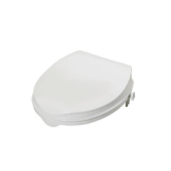 Raised Toilet Seat - Clip On - 50mm - 150mm (2&quot; - 6&quot;)