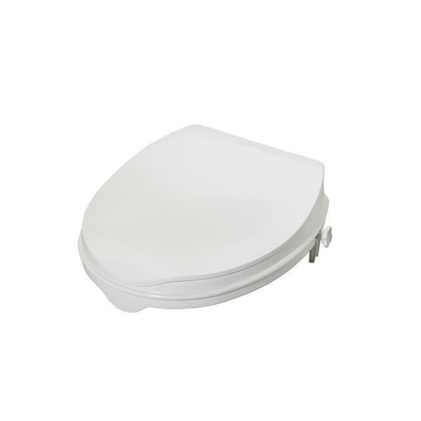 Raised Toilet Seat - Clip On - 50mm - 150mm (2&quot; - 6&quot;)