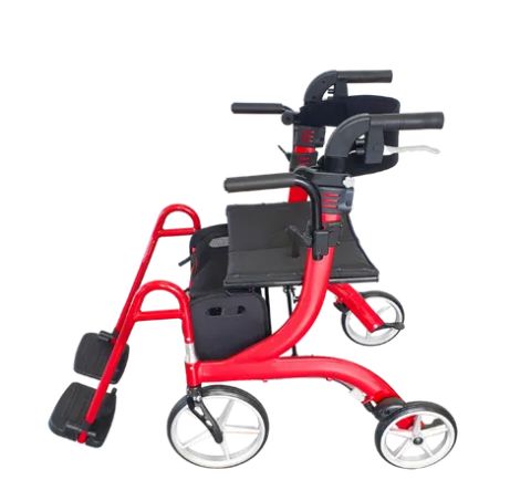 Ellipse 2 way convertible walker wheelchair