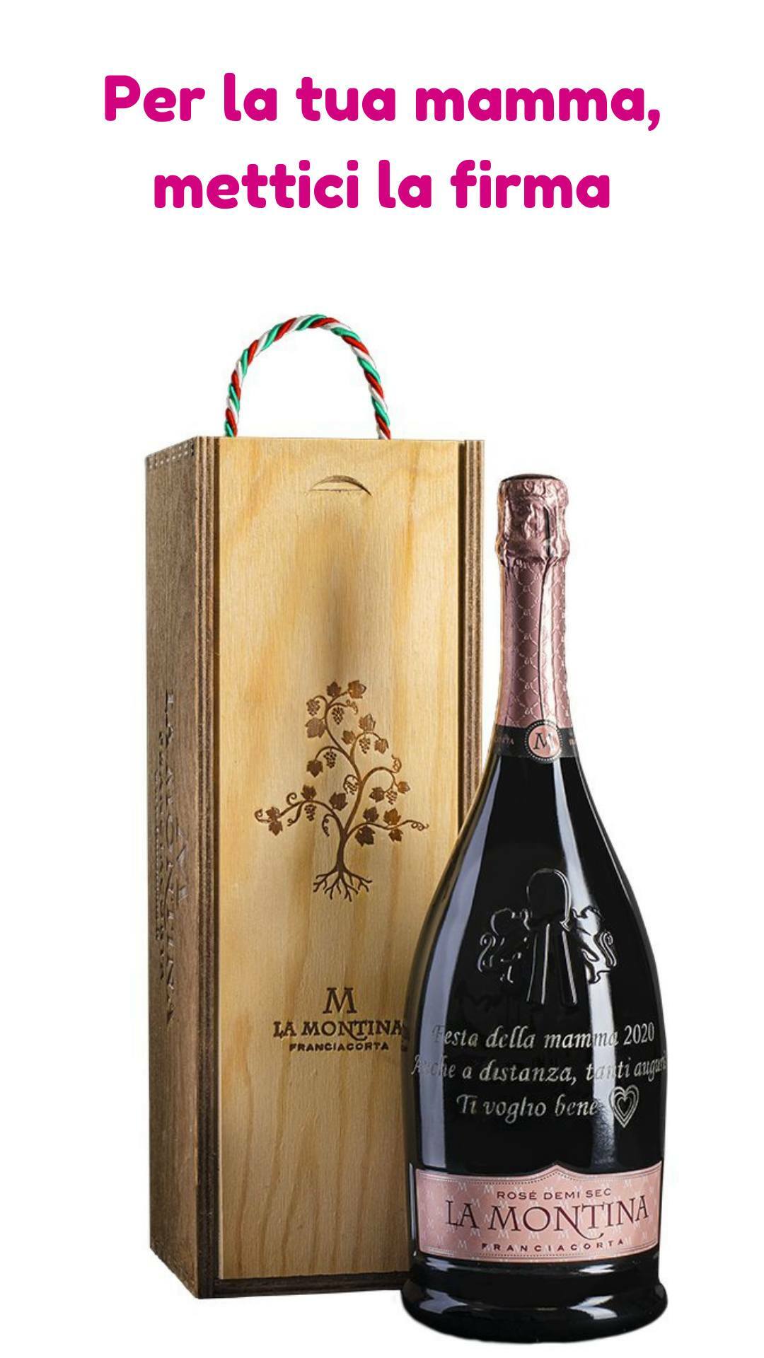 Bottiglia magnum personalizzata