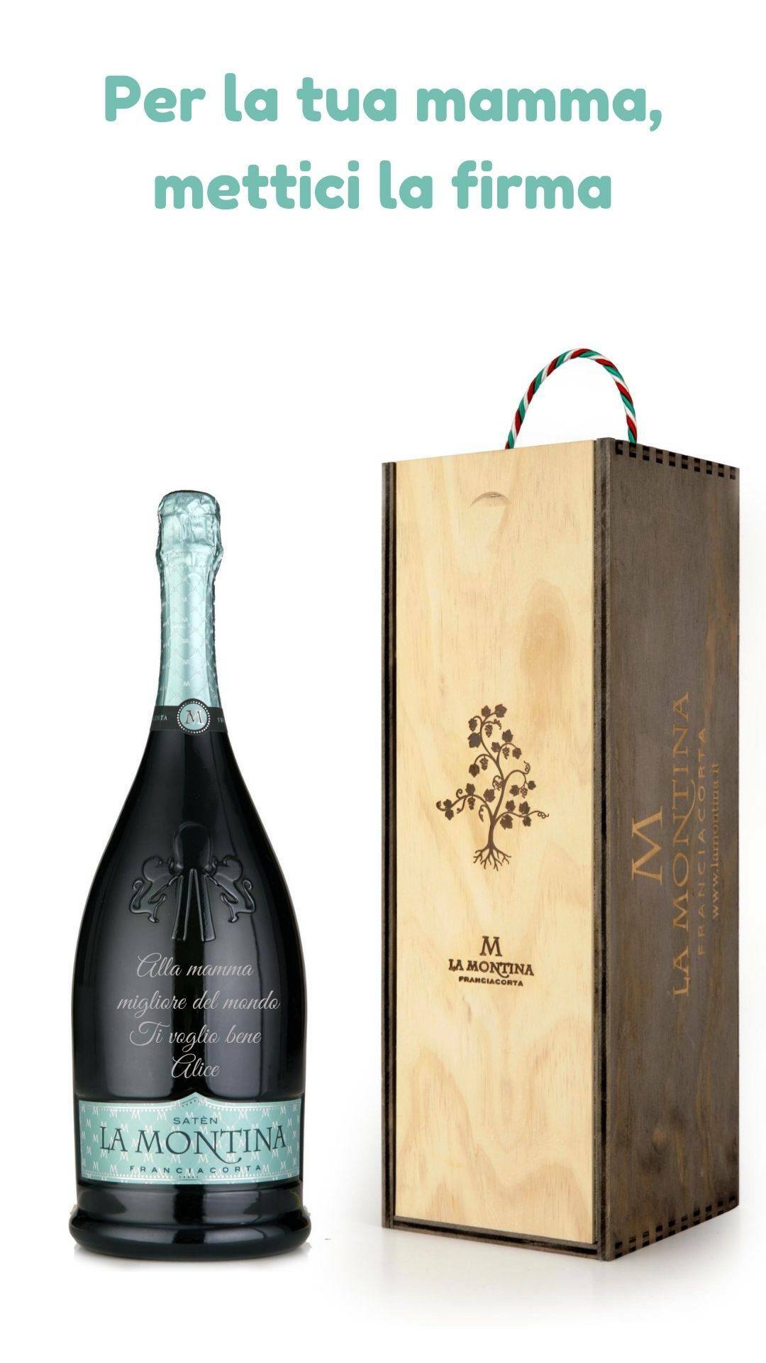 Bottiglia magnum personalizzata