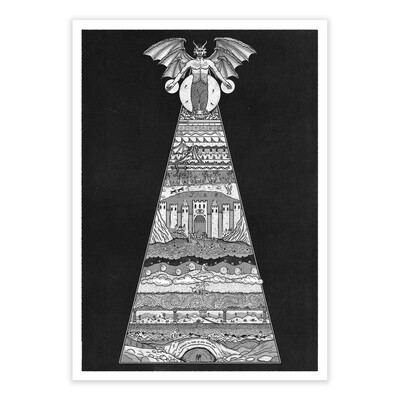 DANTE'S INFERNO - Limited Edition, Signed A3 Print DANTE'S INFERNO - Limited Edition, Signed A3 Print