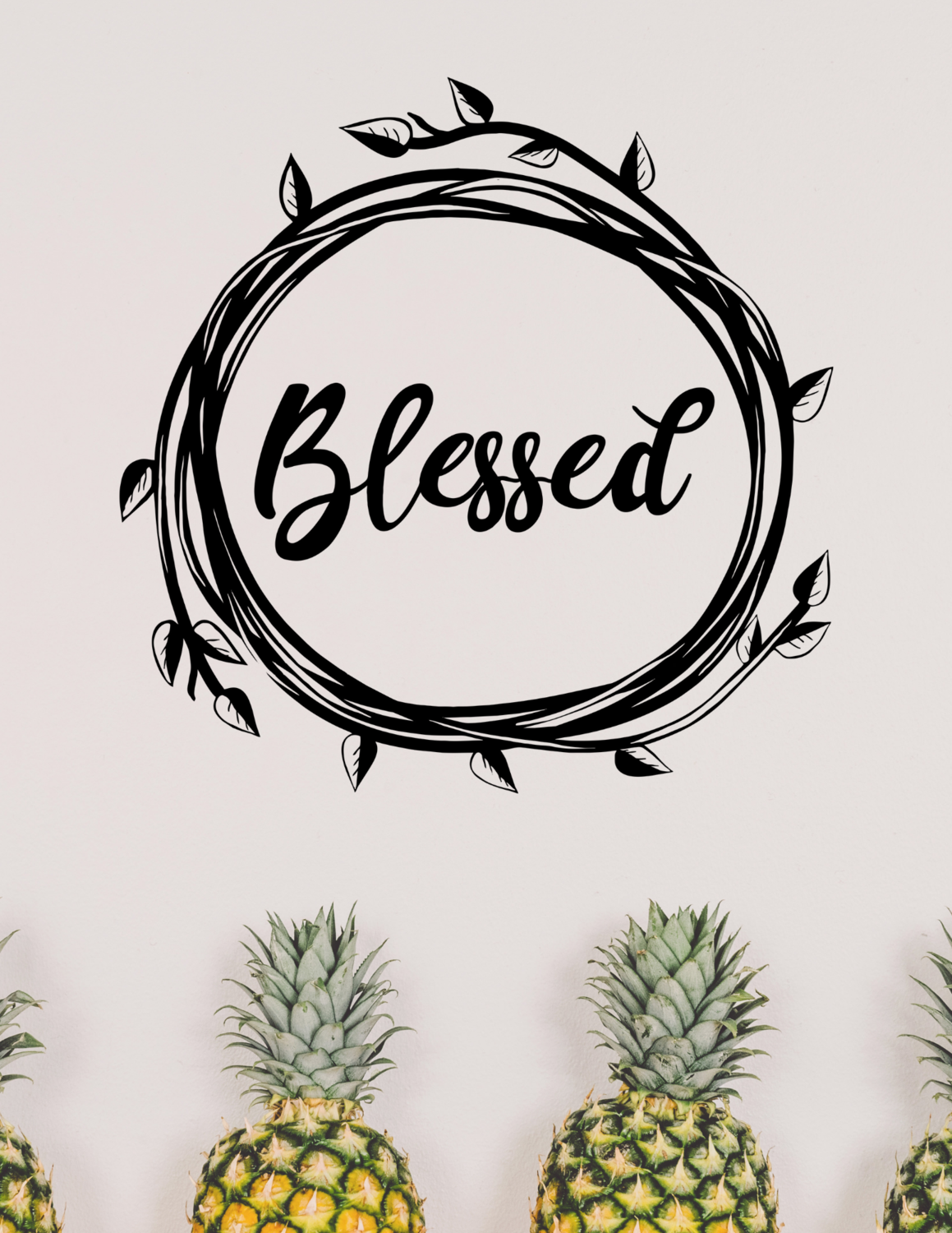 Blessed Decal