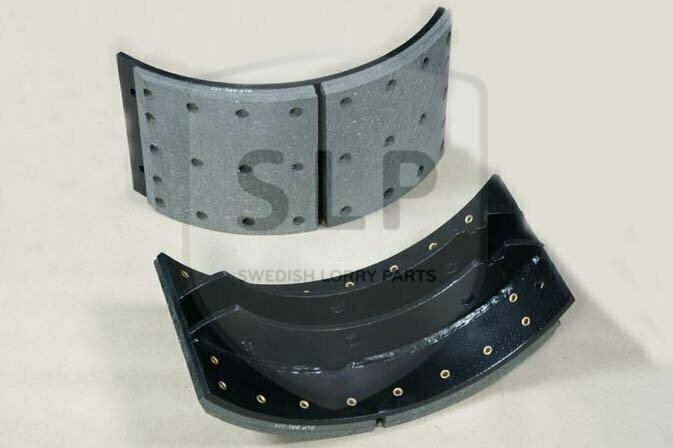 LINED BRAKE SHOE KIT 8 MM, BROMSB.SATS INKL. BELÄGG 8 MM, -, BSL-195