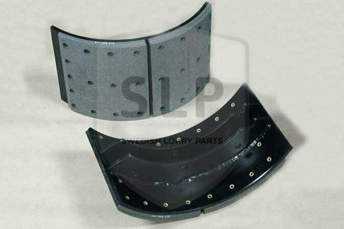 LINED BRAKE SHOE KIT 8 MM, BROMSB.SATS INKL. BELÄGG 8 MM, -, BSL-196