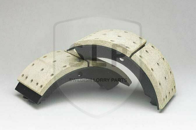 LINED BRAKE SHOE KIT, BROMSBACKSATS INKL.BELÄGG Z-KAM, -, BSL-075