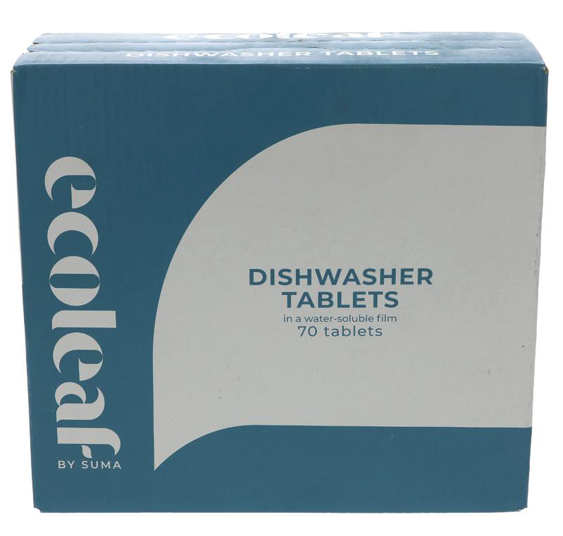 Ecoleaf dishwasher tablets