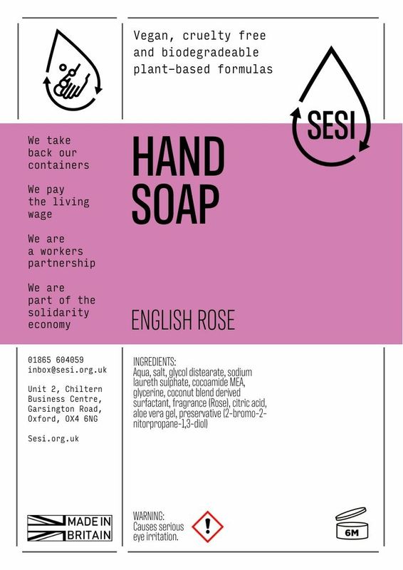 SESI liquid hand soap - English Rose